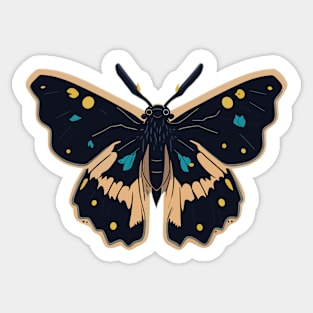 Peppered Moth Sticker